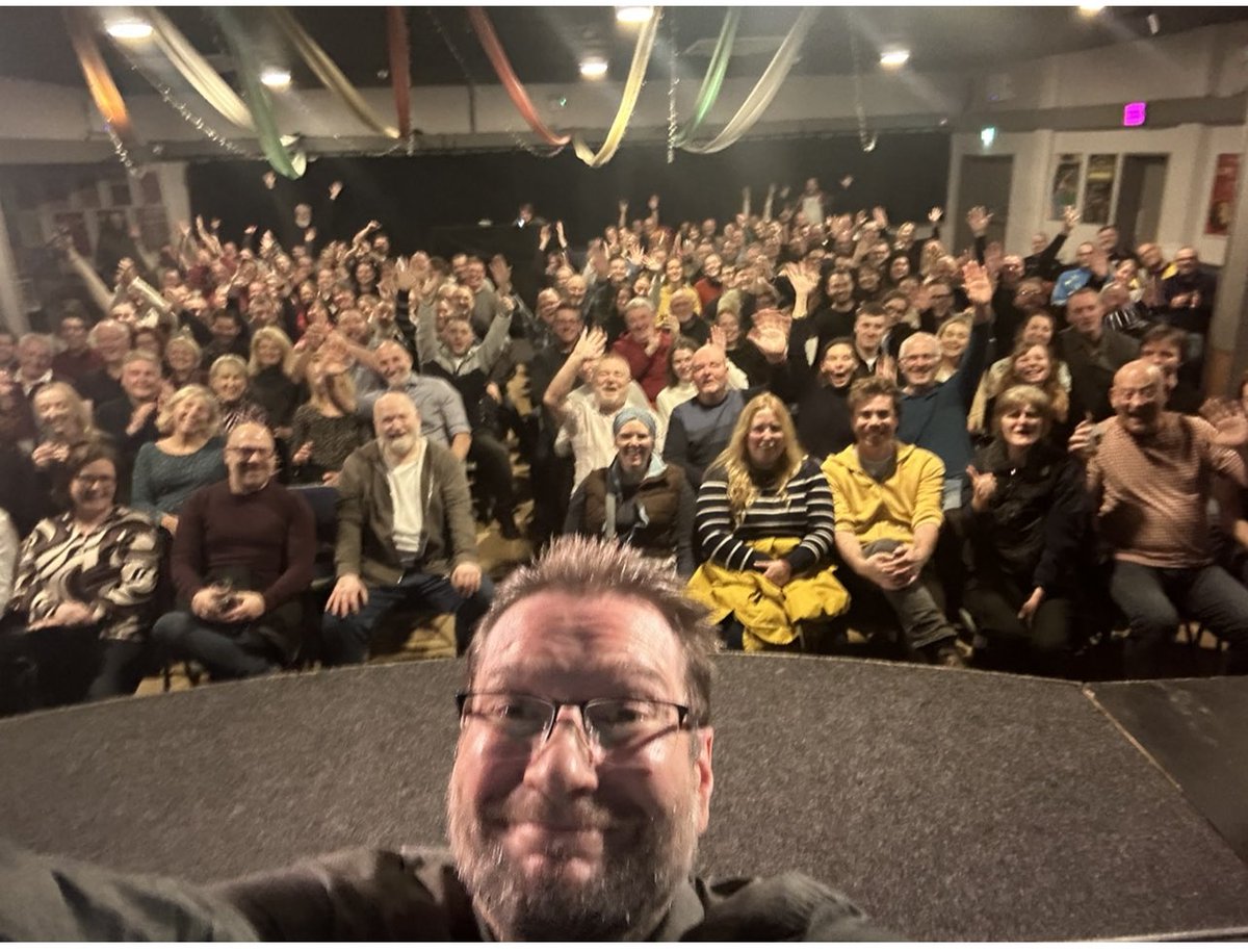 Gary in Punderland 377, 1 to go.  Back <a href="/crescenttheatre/">Crescent Theatre</a> York again. Another great crowd. A small arts centre on a monday with a 730 start shouldn’t be this filthy a crowd but it was and that was excellent.  Ace support was from Alun Cochrane.