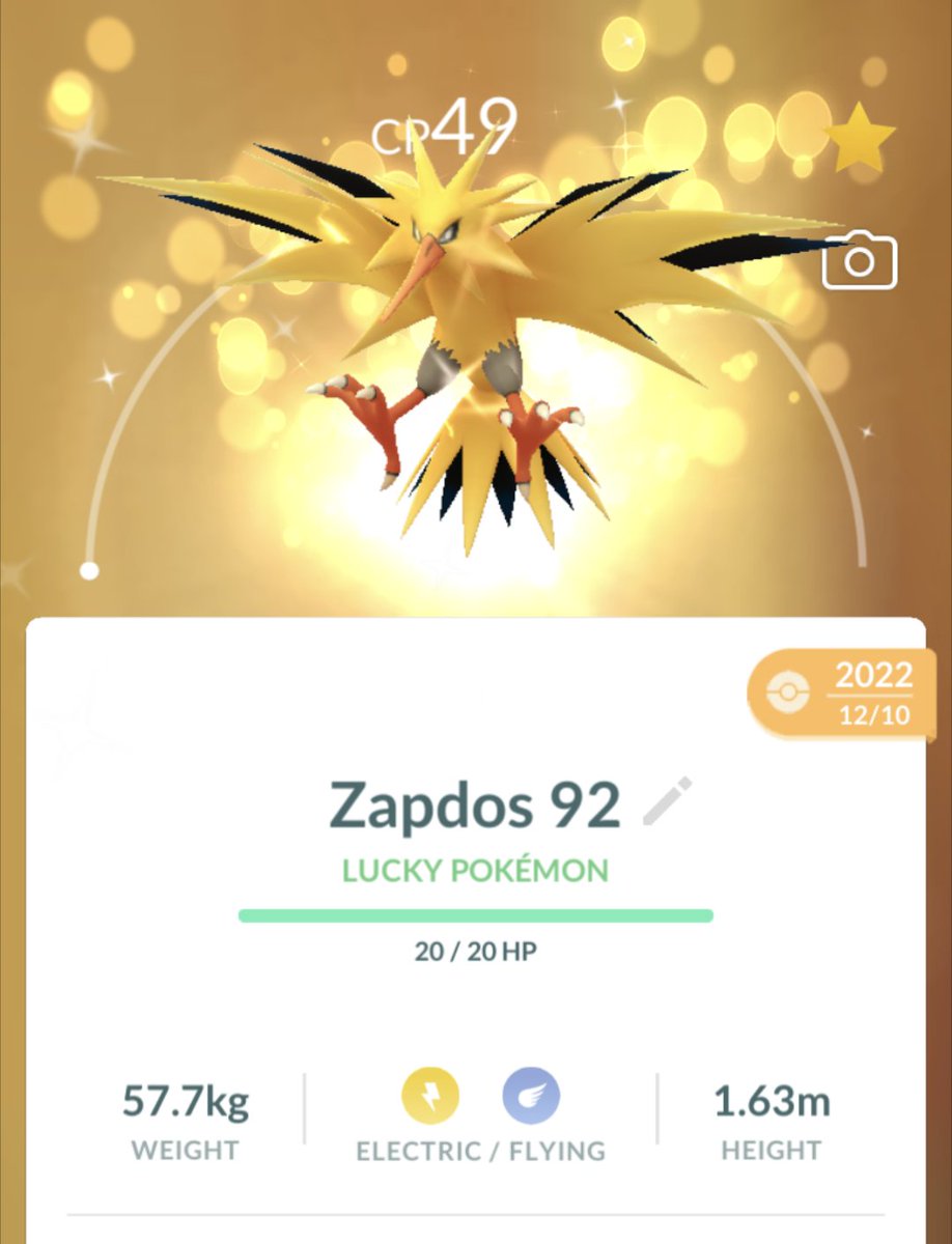 BionicBen1218's tweet photo. @MYSTIC7 I have a few which I like a lot
1. Lucky Costumed Lugia from Go Fest 2017 given as compensation
2. Lucky XXL Shiny Blanche Lapras
3. Las Vegas Background Shiny Kyogre from Hoenn Tour
4. Lucky Shiny Level 1 Zapdos from Elite Raids https://t.co/RHxiL6KfHD