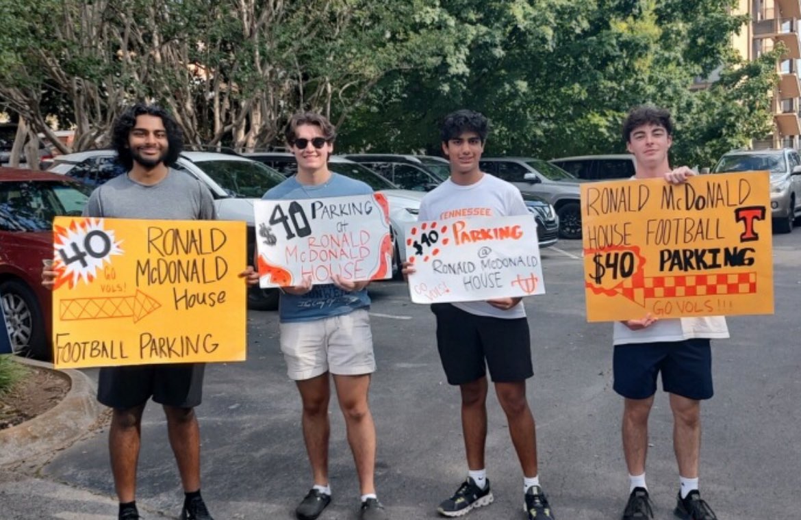 Check out this article about UT Gameday Parking! So proud of our club and all that we’ve achieved! Go Key Club!! wate.com/news/positivel… <a href="/6News/">WATE 6 On Your Side</a>