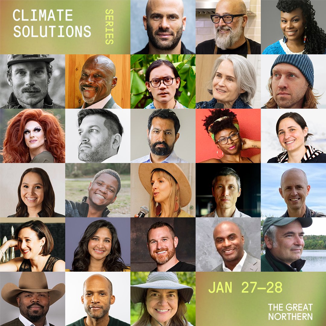 Engage in a thought-provoking series of discussions with expansive perspectives on innovative climate solutions Jan 27-28, 2024—with an aim to create space for dreaming and envisioning a greener and more sustainable future for all. Learn more: bit.ly/tgn-climate-se….