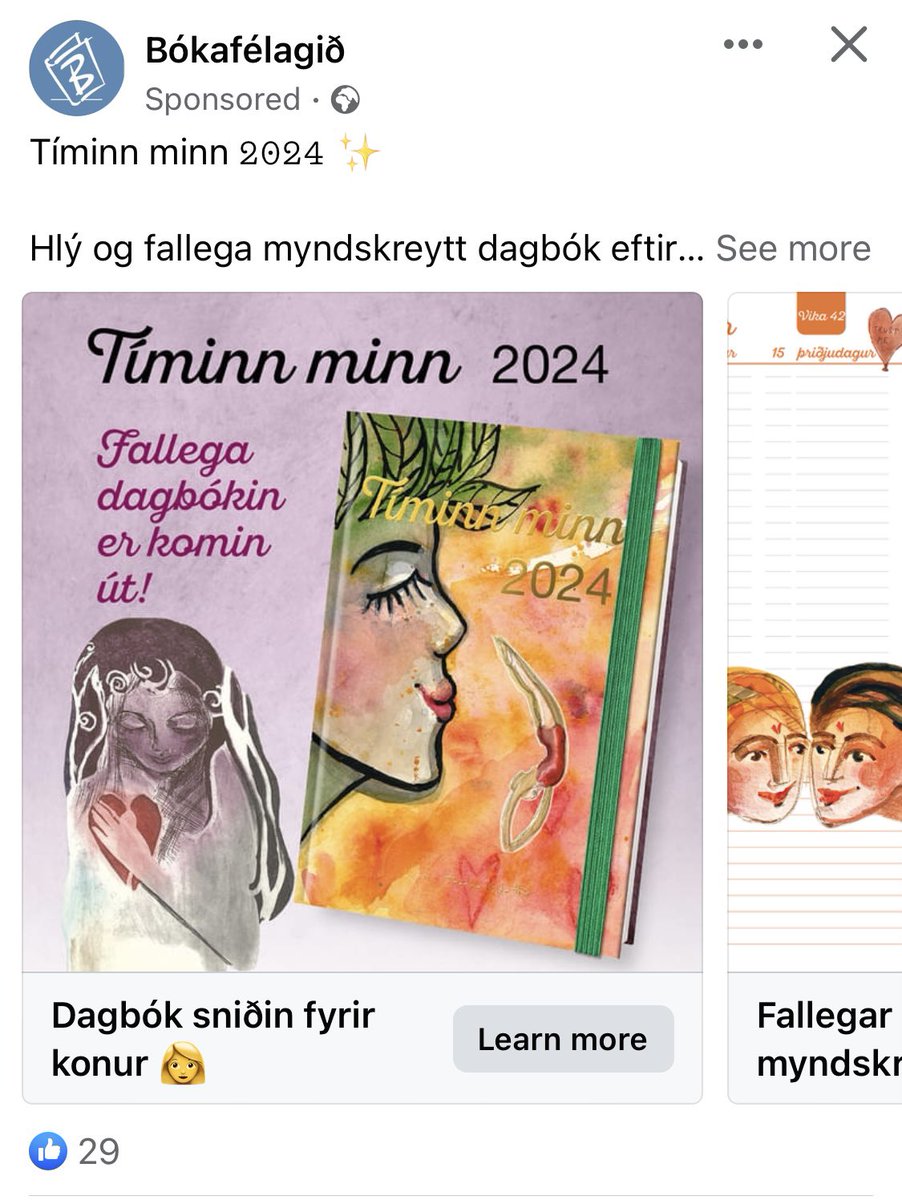 HeidaJonna's tweet photo. Èg elska hversu samtaka algorithminn er 😍 kþbvd að skipuleggja sig! https://t.co/aXnzhWtTns
