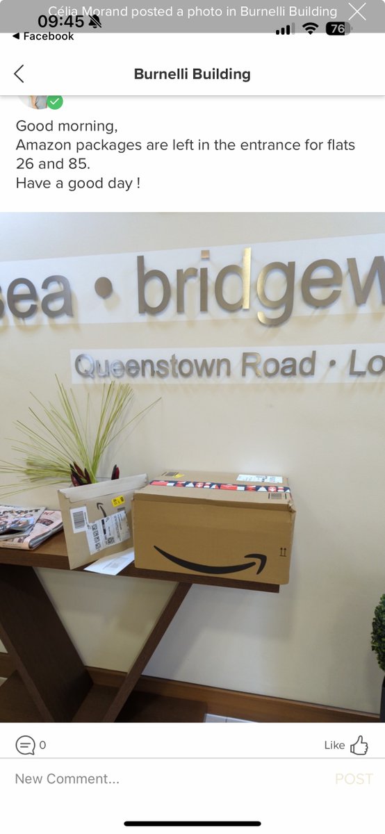 Hey <a href="/BerkeleyGroupUK/">Berkeley Group</a>, Whats the timeline for replacing Rendall &amp; Rittner at Chelsea Bridge Wharf? Residents are eagerly awaiting improved parcel services and the promised Amazon lockers. Appreciate your attention to these concerns! #ChelseaBridgeWharf #ResidentConcerns
