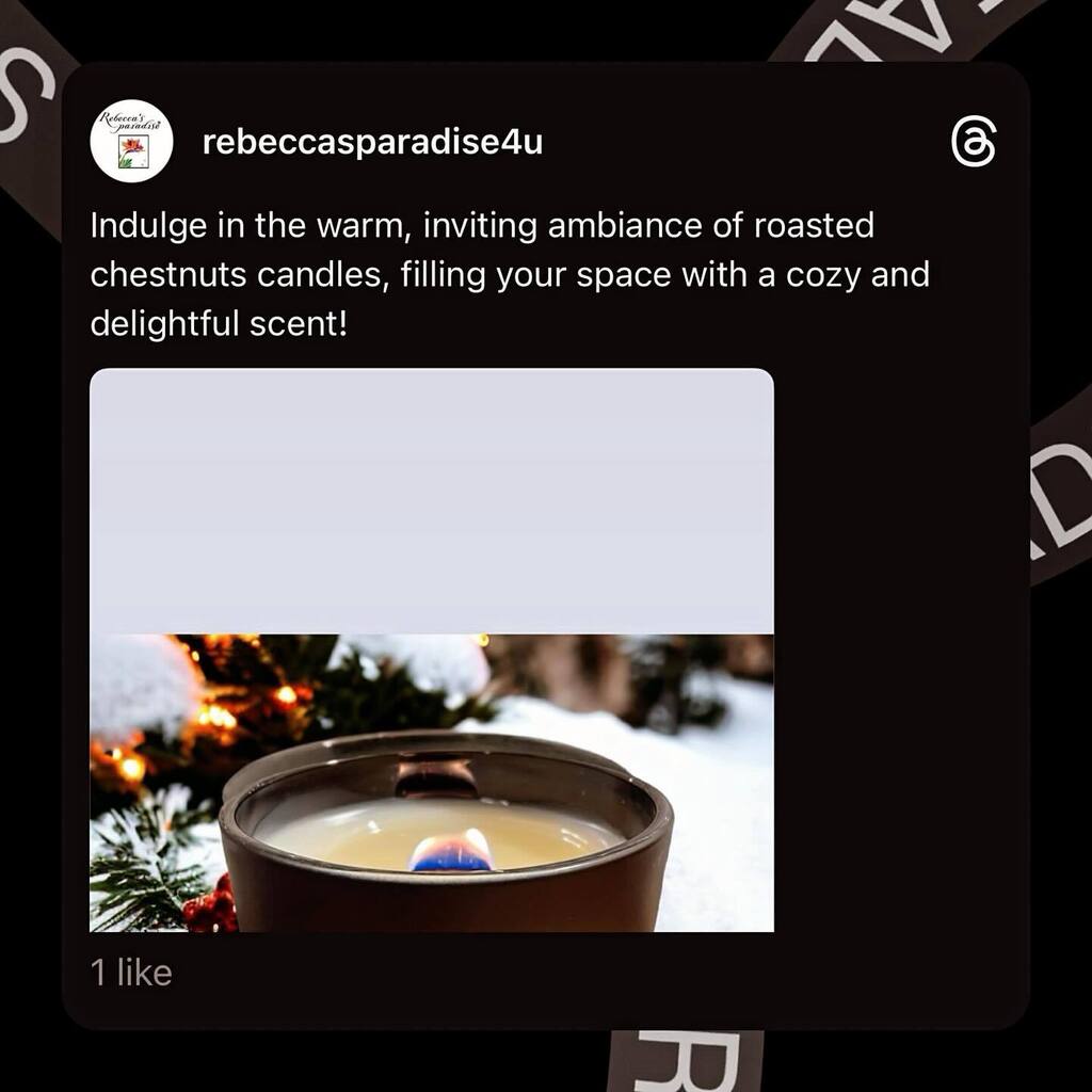 RebeccaParadise's tweet image. #veganlifestyles #soyfree #chemcalfree #phathlatesfree #woodenwickcandles #rebeccasparadise4you instagr.am/p/C0cnFl4RF3Q/