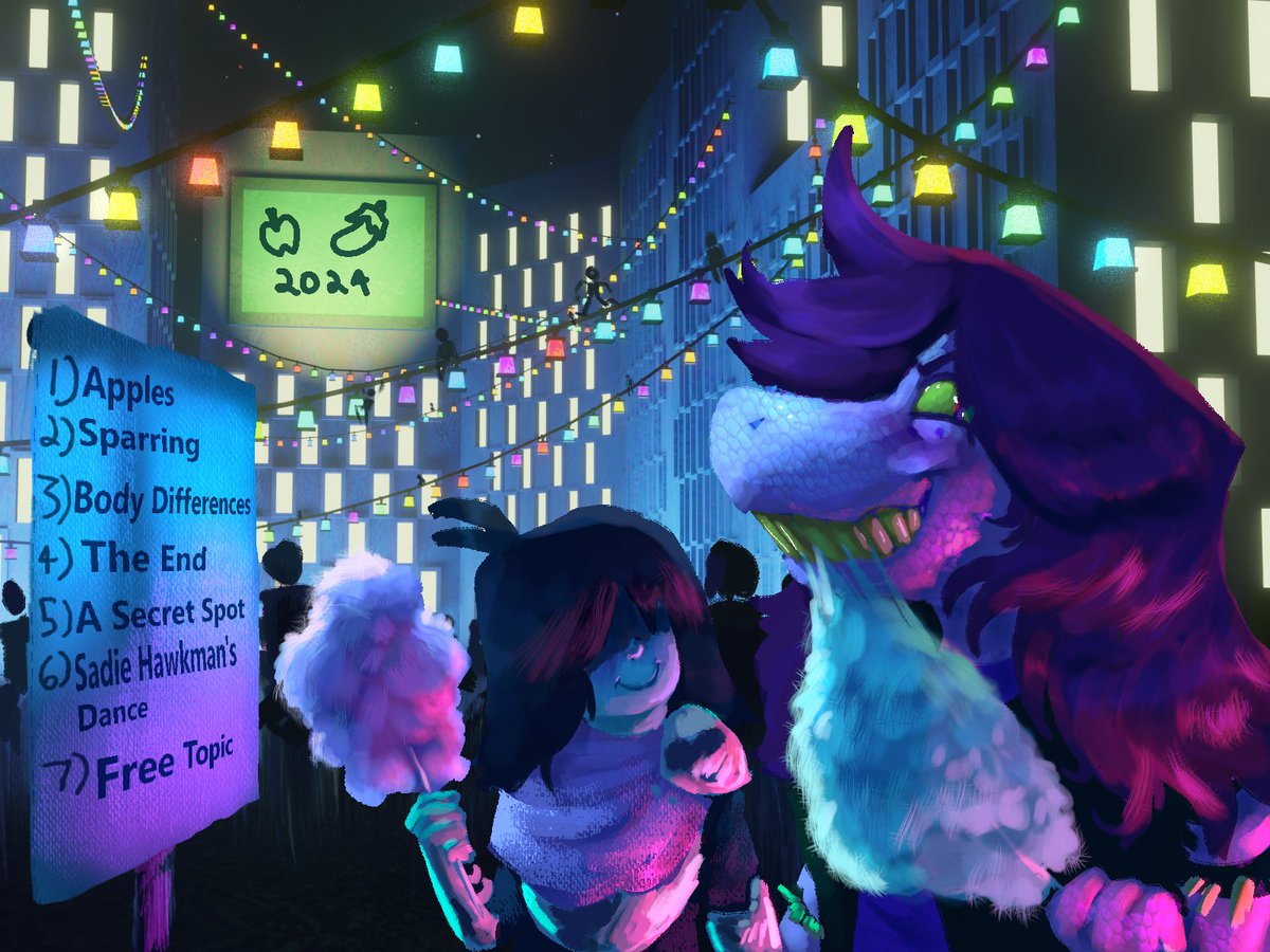 _liwennam's tweet image. Krusie Week 2024!

You read that right. It's back once again, for another year!

And yes, this time it's earlier... in annoucement! Please view the images for more information, the prompts and what-have-you!
Event date: 1.1.2024 - 7.1.2024 ddmmyyyy

#krusie #krusieweek #deltarune