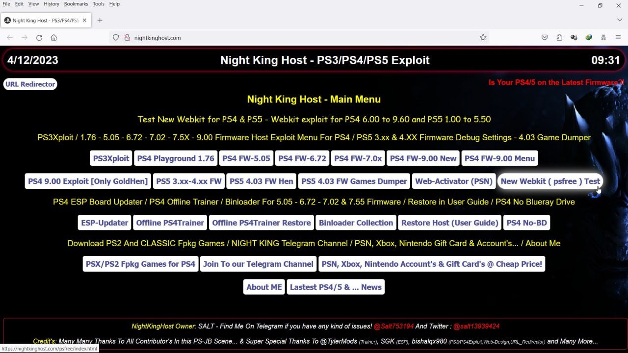 GitHub - Night-King-Host/Night-King-Host.github.io: PS4 Host Exploits For  5.05 Firmware to 7.55 Firmware