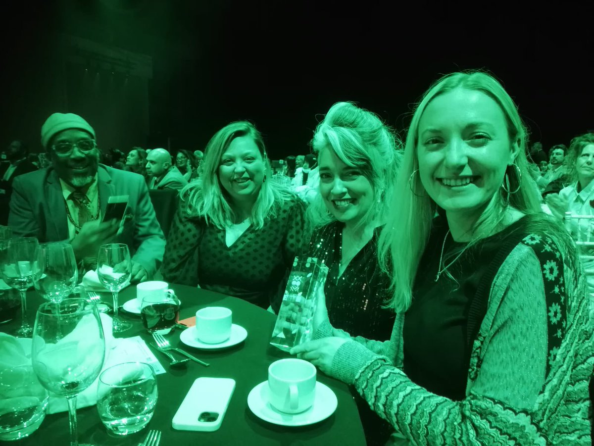 Overjoyed to have won a Manchester Culture Award for our work in health &amp; wellbeing with older people 🌟 #mcrcultureawards