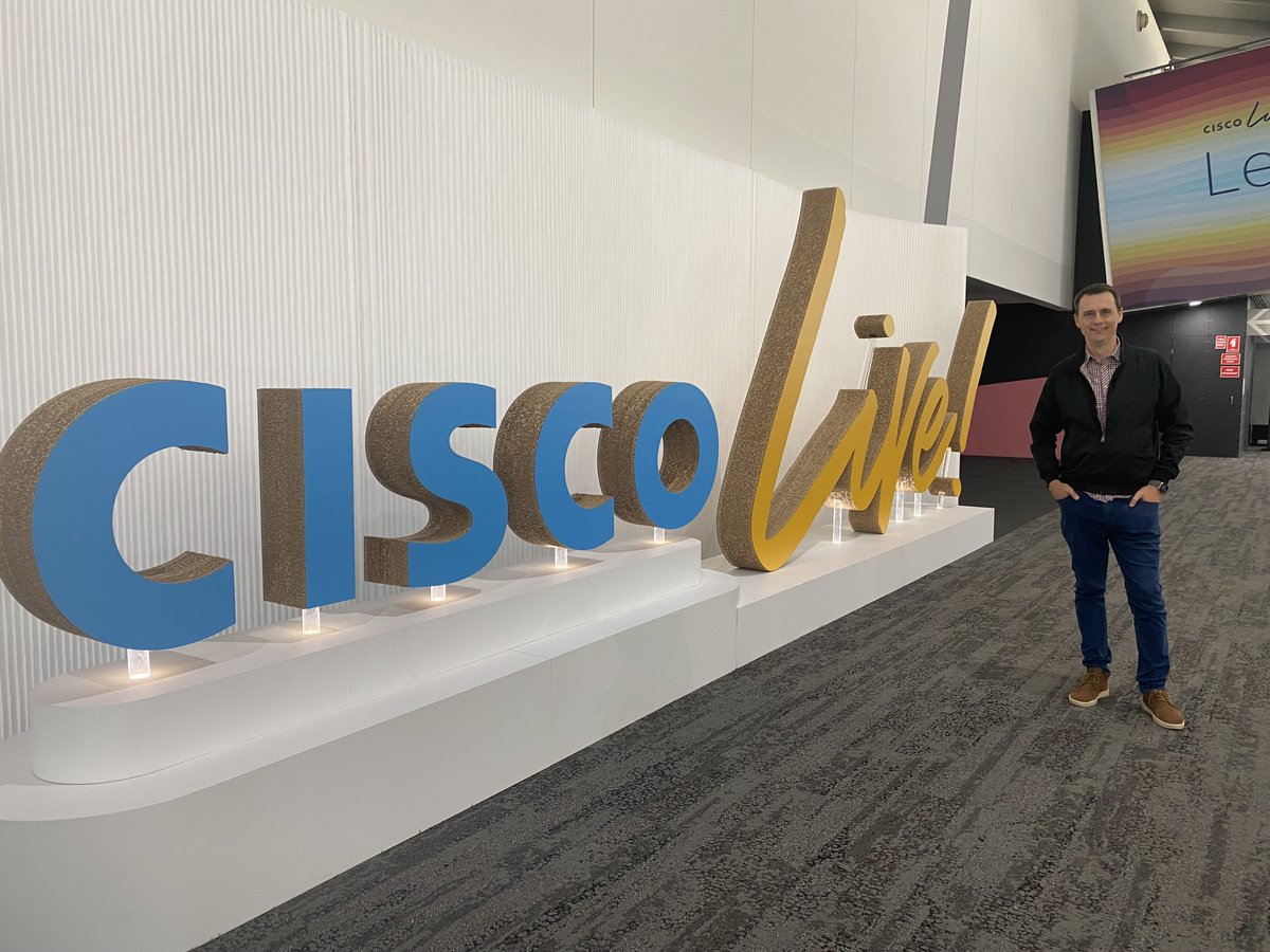 Made it! if you are attending or swing by the @NECAustralia booth to hear about the latest in how we design and deliver ICT infrastructure for construction correctional centres and hospitals
#ciscoinsider #ciscoinsideradvocates #ciscoliveapjc #cisco #necaustralia #CiscoChampion