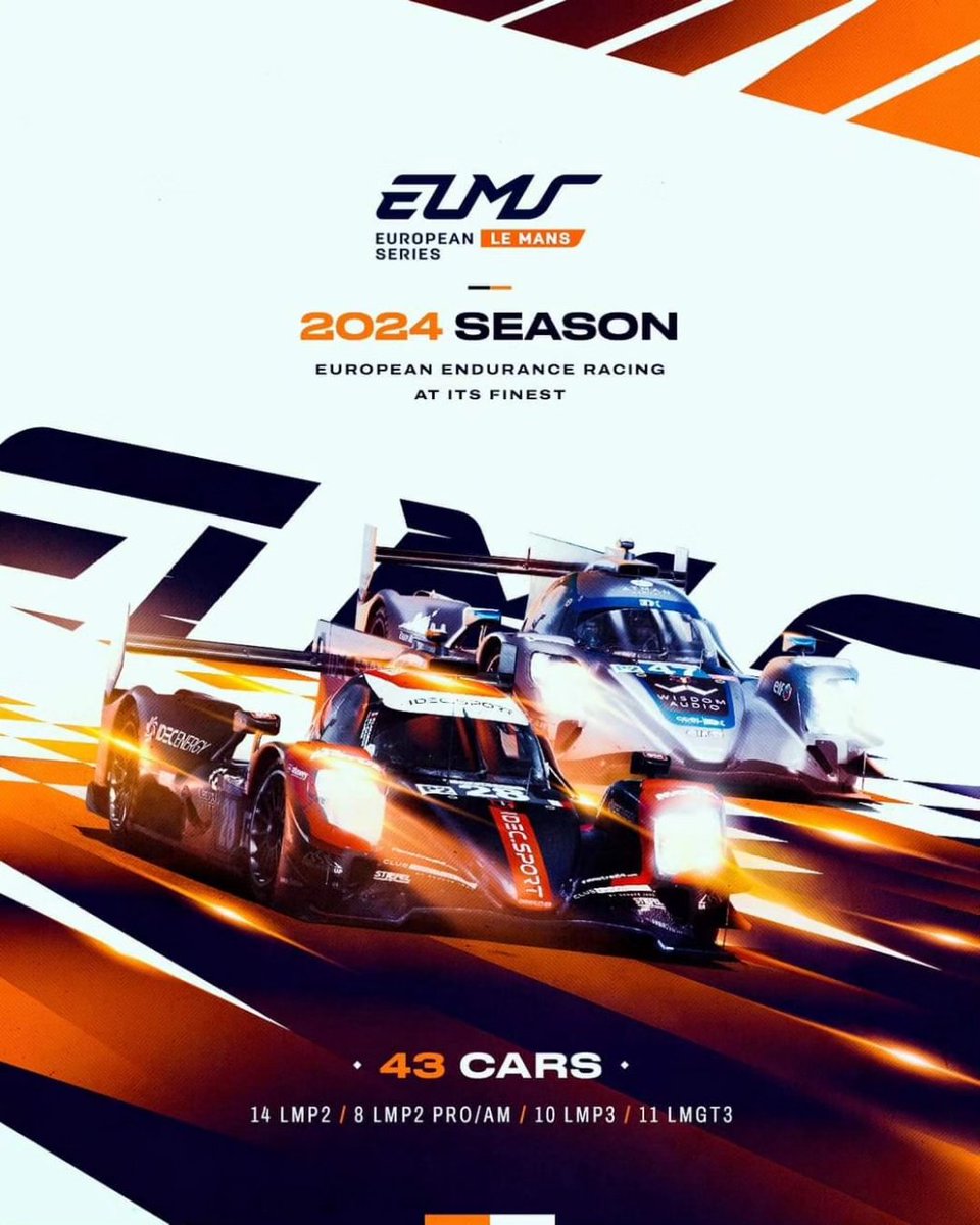 1stTickets's tweet photo. It's the turn of the @EuropeanLMS to reveal their entry list for 2024, with a record of 43 cars on the grid!
Happy Monday everyone 🥳
#elms #entrylist #lmp2 #lmp2proam #lmp3 #lmgt3 https://t.co/lIp8apFql4
