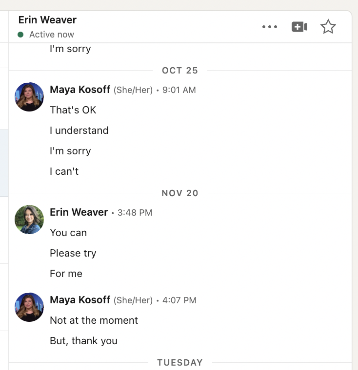 maya kosoff tweet media