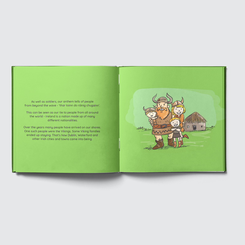 abairlinn's tweet photo. Can your children sing the National Anthem?

Give the perfect stocking filler of learning 'Amhrán na bhFiann for' life with our exclusive children's book 
'Our National Anthem' for only €9.99 (plus p&p)

100% Written, printed and produced in the Republic of Ireland

👉https://t.co/RBV1cbtIk3

Contains a phonetic version for grown-ups who might need it... 😀