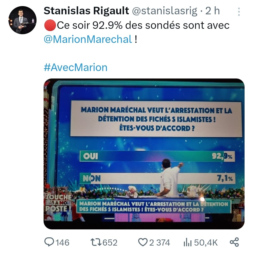 J'ai passé ma vie à me demander comment Hitler avait pu accéder au pouvoir

Remplacez "musulman" et "islam" par "juif" et "judaïsme" dès que vous allumez la télé ou que vous ouvrez un journal ou un RS, et vous aurez la réponse

C'était les mêmes méthodes, et elles sont basiques