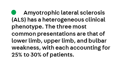 Continuum: Lifelong Learning in Neurology (@continuumaan) on Twitter photo Key Point 1 from the article Amyotrophic Lateral Sclerosis and Other Motor Neuron Diseases by Dr. Aaron Izenberg from the October Peripheral Nerve and Motor Neuron Disorders issue, which is available to subscribers at bit.ly/3RoZkoL. #ALS #Neurology #NeuroTwitter #MedEd Key Point 1 from the article Amyotrophic Lateral Sclerosis and Other Motor Neuron Diseases by Dr. Aaron Izenberg from the October Peripheral Nerve and Motor Neuron Disorders issue, which is available to subscribers at bit.ly/3RoZkoL. #ALS #Neurology #NeuroTwitter #MedEd