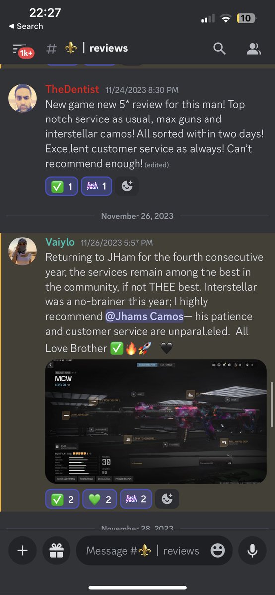 jHamWz's tweet photo. Best Camo Service There Is 👑 ✅ 
Hard unlocks only 
0 bans https://t.co/RJTznlw0VP
