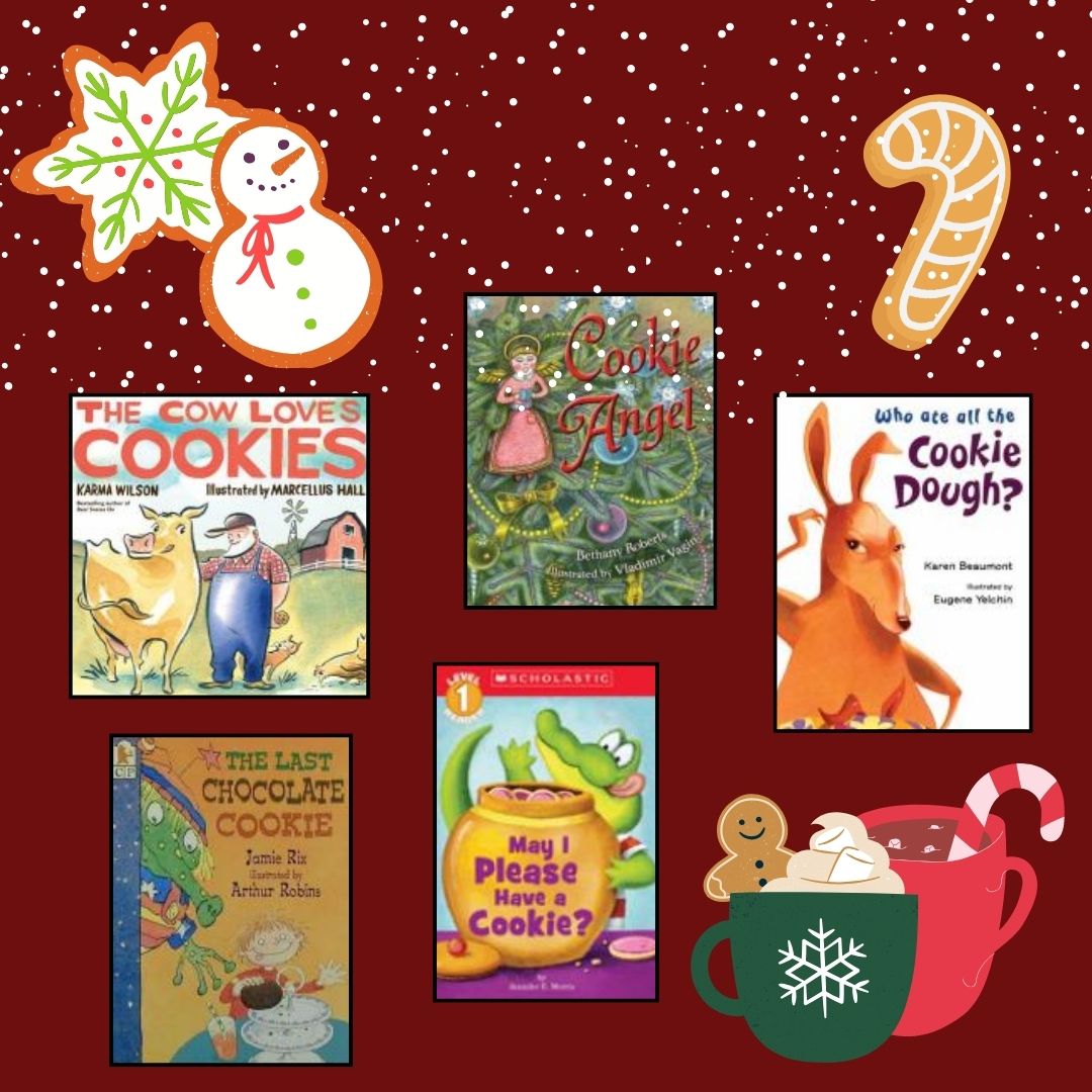 It's National Cookie Day...a perfect day to eat cookies and read books!
Here are some Cookie Themed Picture Books in our Youth Department. 
#NationalCookieDay #CookiePictureBooks #HotCocoaSeason #CookiesandBooks #Decemberishere #GrandePrairiePublicLibrary
