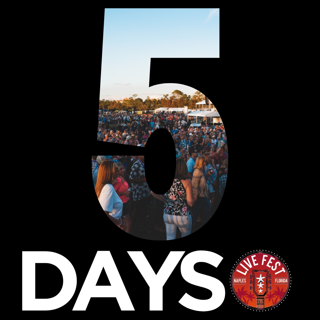 The 5-day countdown to Live Fest begins today! Who's ready?. 🎶🎉 #LiveFestCountdown