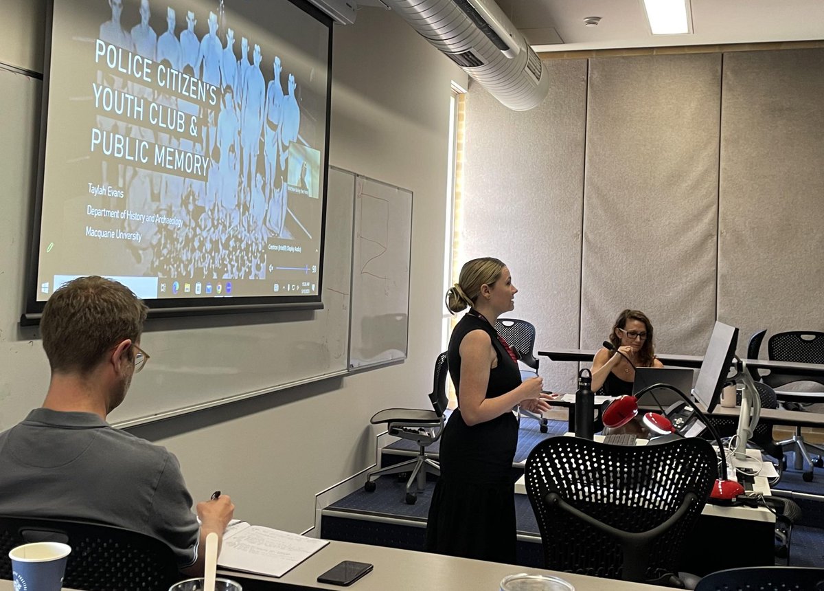 Eli Branagh (@lizbranagh_) on Twitter photo <a href="/taylahevans13/">Taylah Evans</a> branching out into some public history today at the <a href="/AppliedHist/">Centre for Applied History</a> public sport history symposium. Offering fascinating insights into nostalgia, the PCYC, and its 'legacy sport' boxing! 🥊🏅 <a href="/taylahevans13/">Taylah Evans</a> branching out into some public history today at the <a href="/AppliedHist/">Centre for Applied History</a> public sport history symposium. Offering fascinating insights into nostalgia, the PCYC, and its 'legacy sport' boxing! 🥊🏅