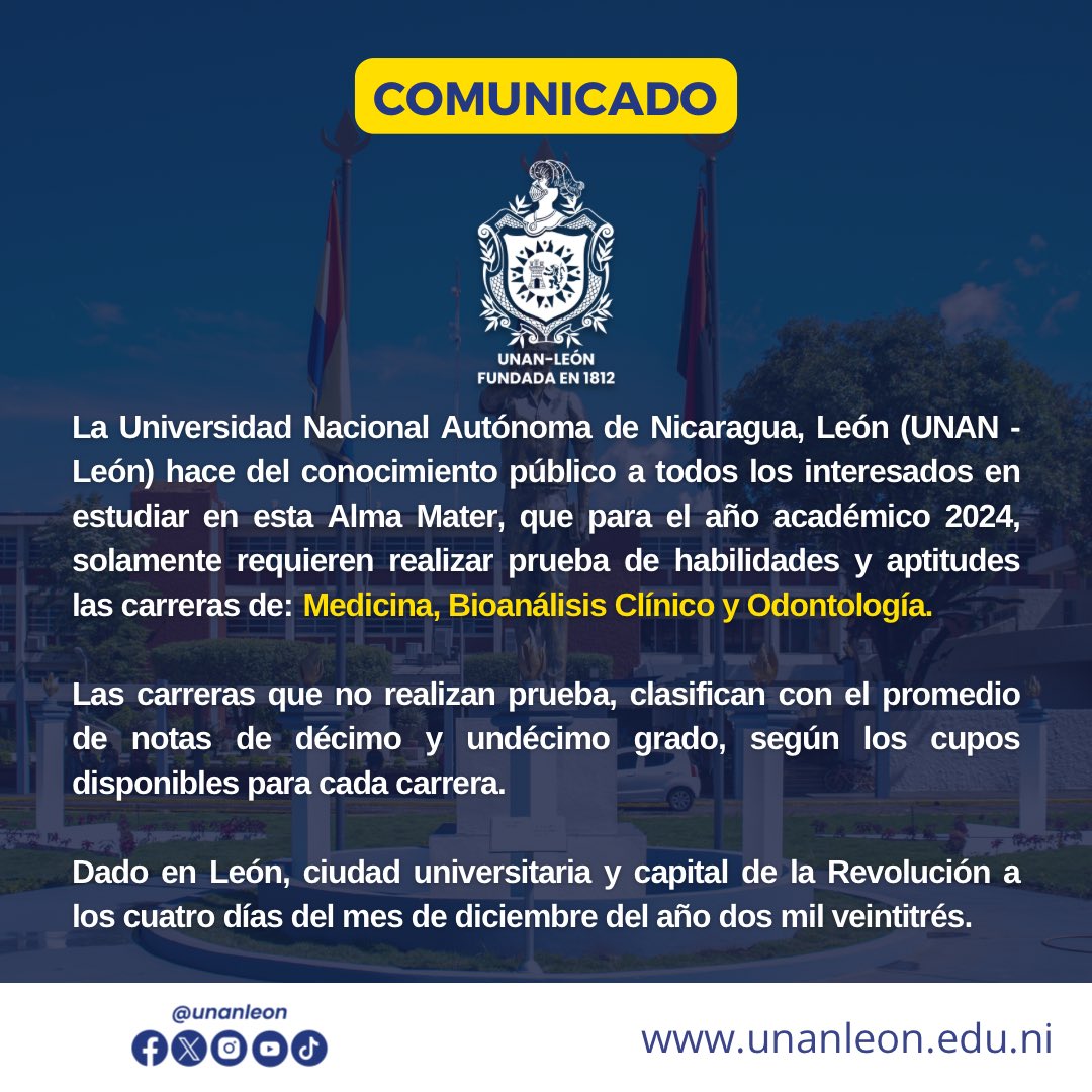 Comunicado importante ✅