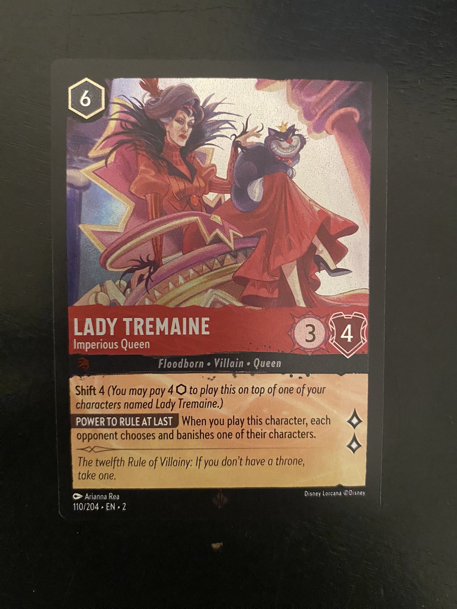 kardempire1's tweet photo. Lady Tremaine 
#DisneyLorcana #DisneyLorcana #disney #TCG https://t.co/OLx4phVBKv