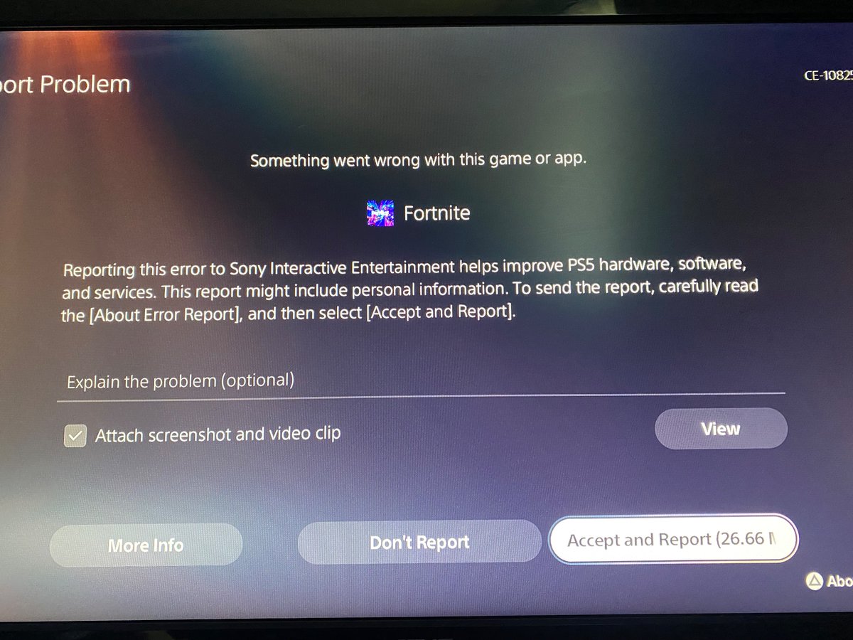 DrearRacketeer's tweet photo. Anyone else having this problem with Fortnite 😭 already uninstalled and reset my system and it still not work 🫠 https://t.co/XDwhYLgvbr