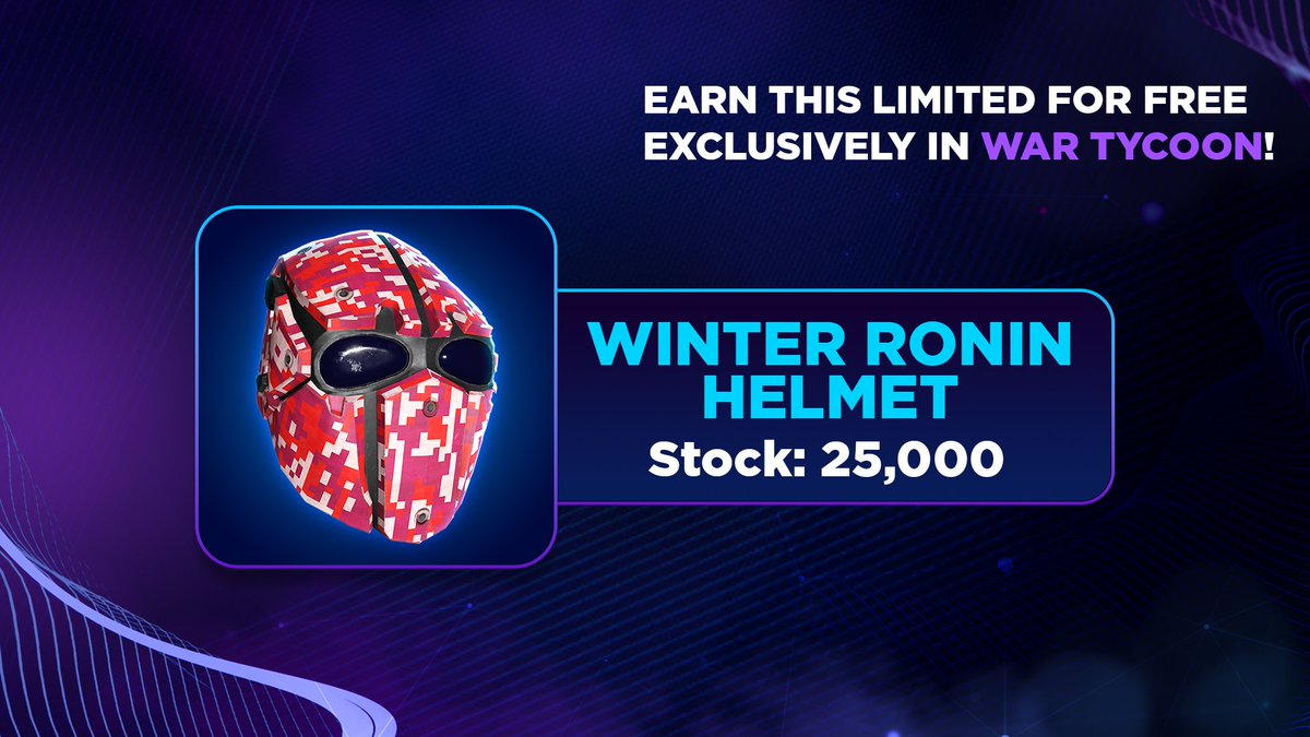 🚨FREE UGC🚨

Join #WarTycoon this weekend for another UGC Scavenger Hunt!! 🎁 If you are lucky you will get a 50% Cash Boost 💰

Only 25,000 in stock SO DONT MISS OUT!!

Follow the Event Here: roblox.com/events/9223498…