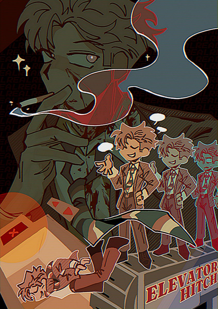hankatun0921's tweet photo. oh co-worker you're a real one 🚭⌚️✨

#elevatorhitch #elevatorhitchgame #originalcharacter https://t.co/ka3XbVOexd