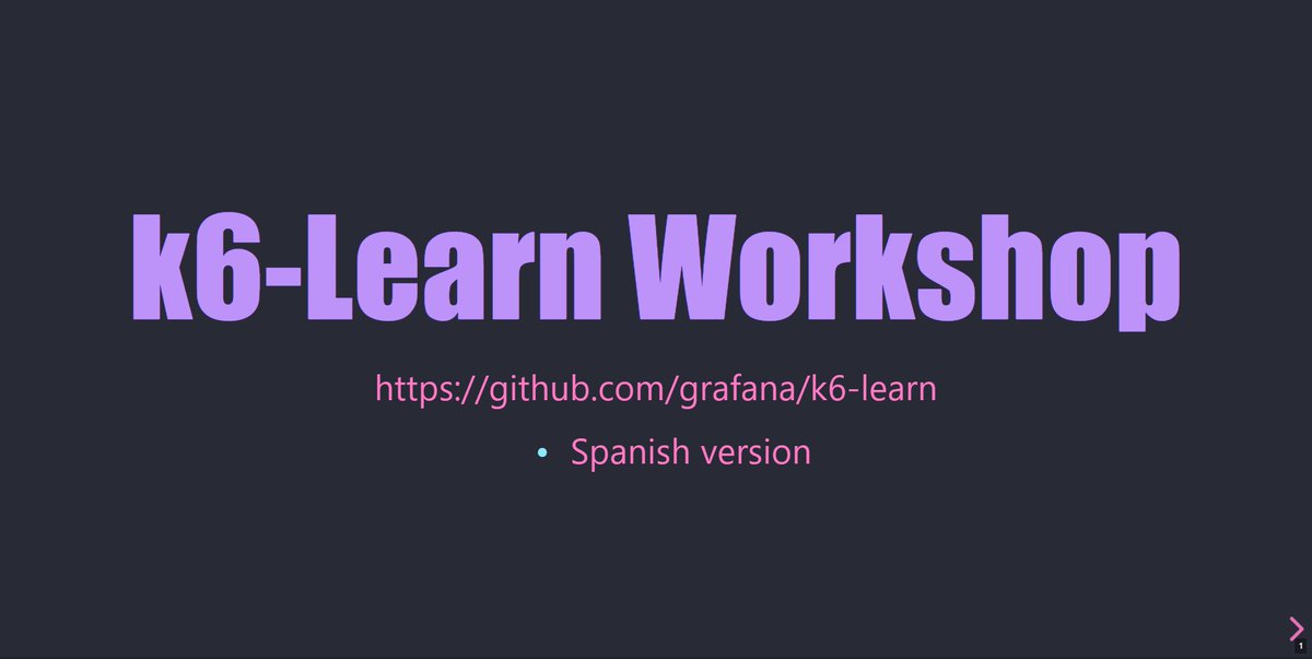 Se viene algo TOP.
Te interesa aprender <a href="/k6_io/">k6</a> desde 0 tanto a nivel teórico como práctico y en español?
.
Si es así dale like, RT y dejame un mensaje: "Quiero aprender K6".
.
En base al nivel de interés podemos ir poniendo fecha e info de inscripción.