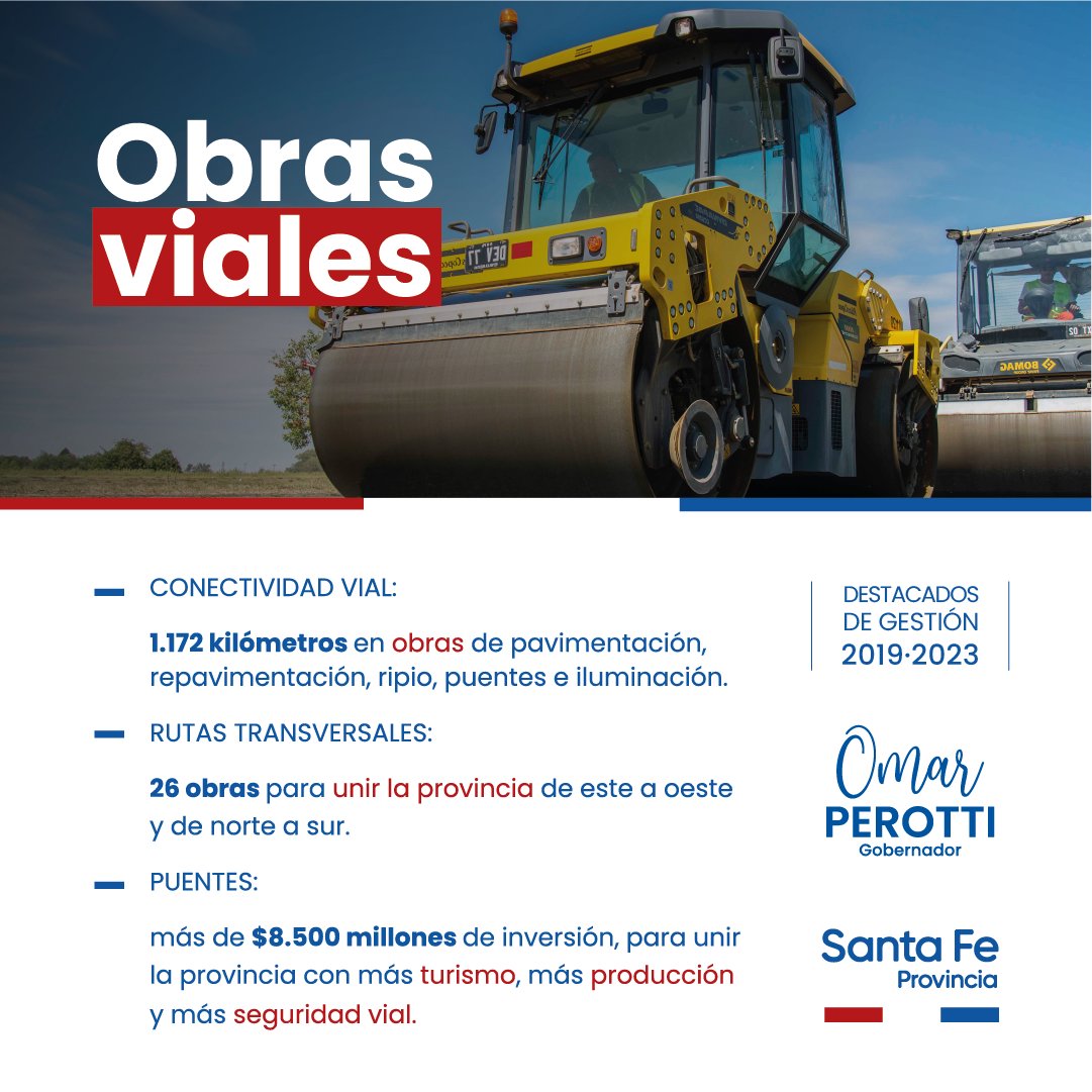Se llevaron adelante más de 2500 obras, que equivalen a más de 1 obra por día en 4 años de gestión.

🔗Tablero de obras: acortar.link/GLcuCg