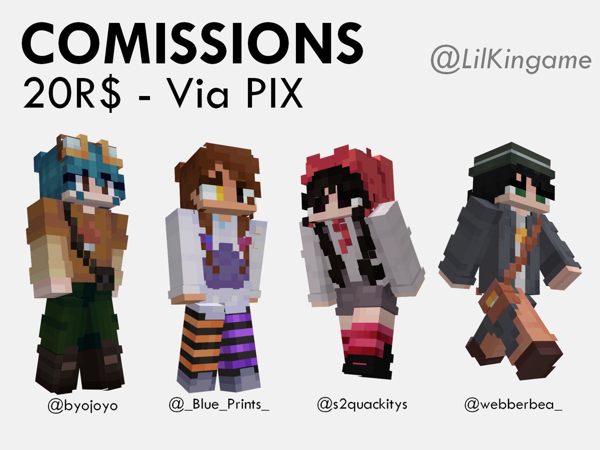 LilKingame's tweet image. ⚠ Comissions abertas !! ⚠️
- Agora fiz um post melhor, com preço definido!!