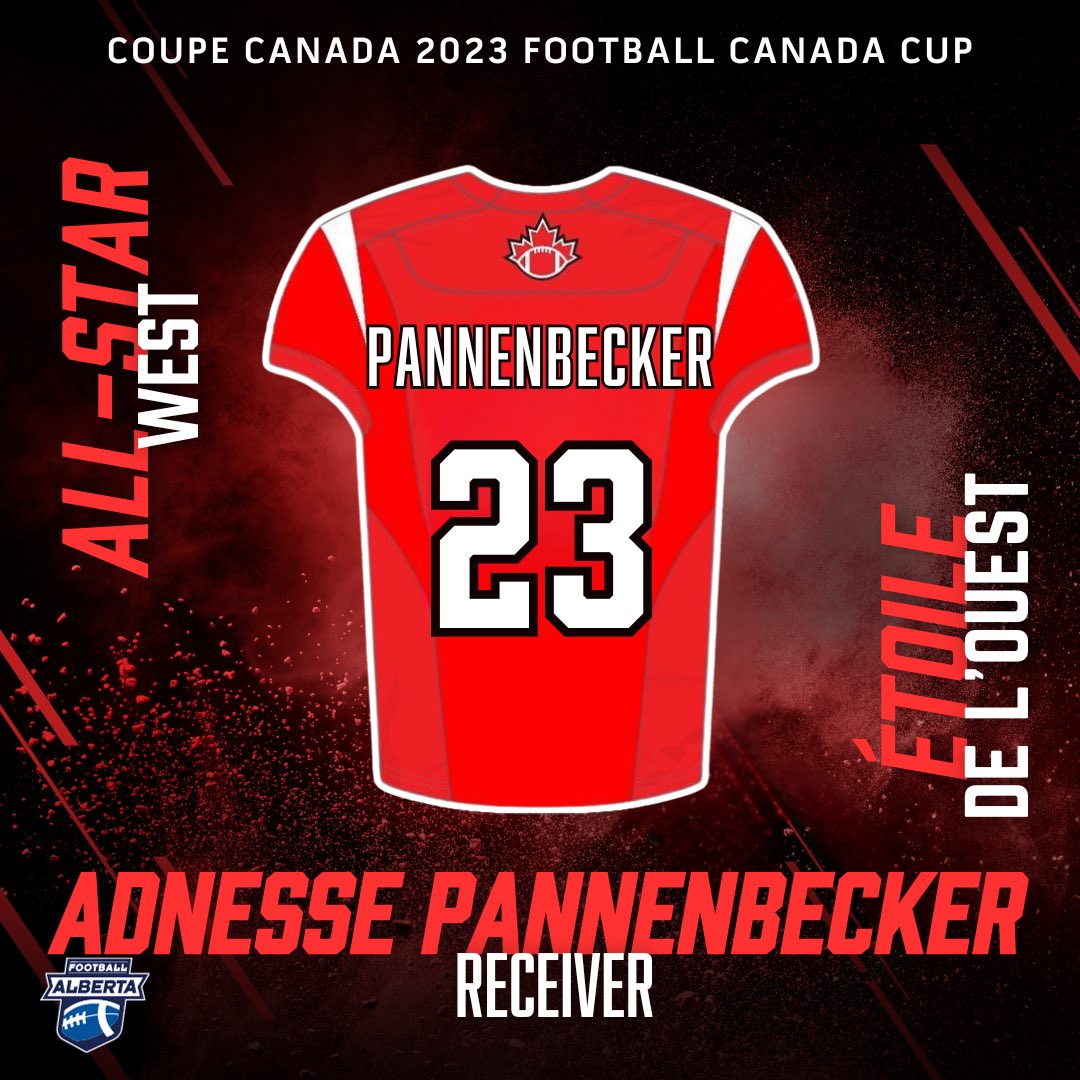 FootballCanada's tweet photo. Presenting the FCC Western All-Star Wide Receivers! 🏆

(1/2)
#FCC23 https://t.co/gWSW3rsiJ1