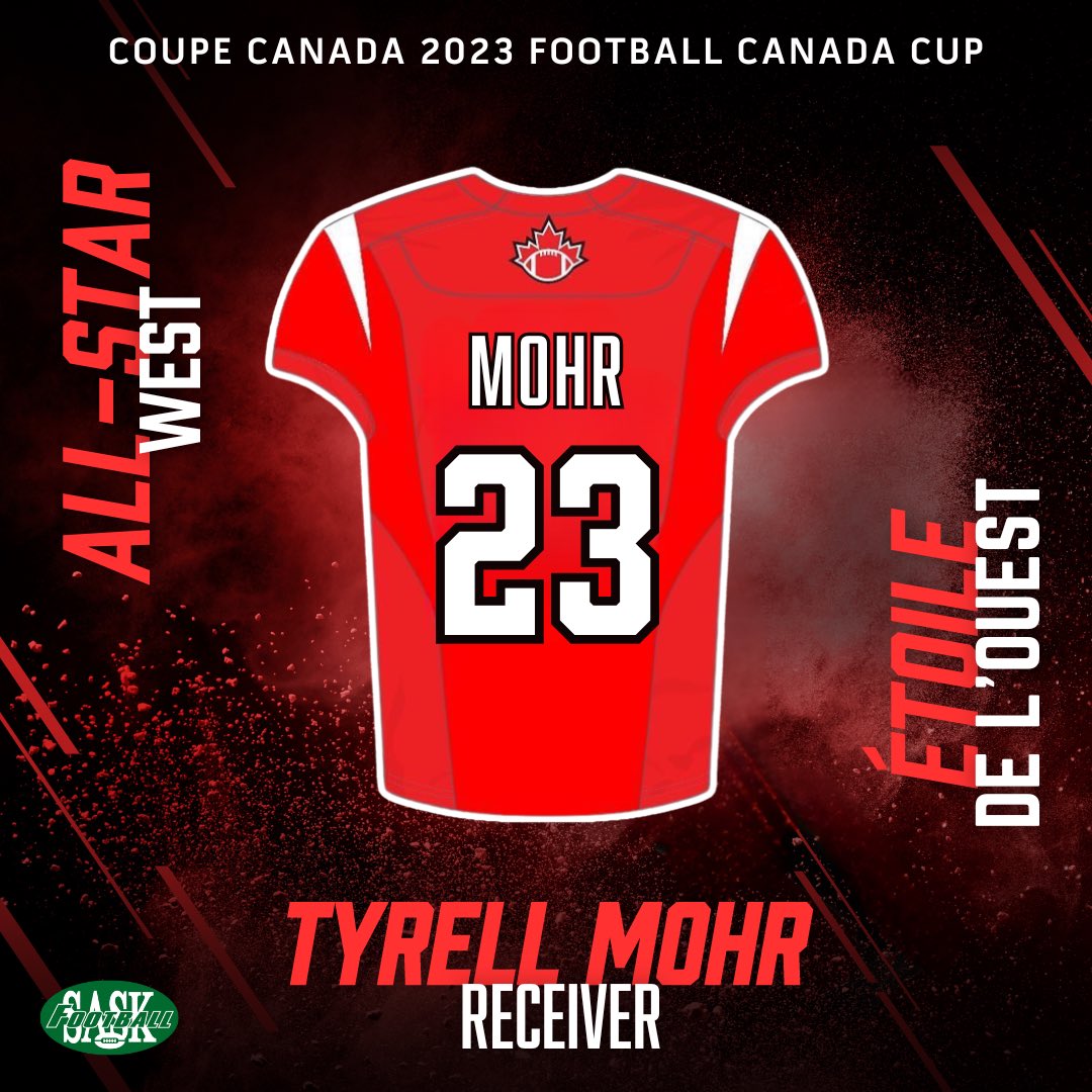 FootballCanada's tweet photo. Presenting the FCC Western All-Star Wide Receivers! 🏆

(2/2)
#FCC23 https://t.co/M7cAxJcENC