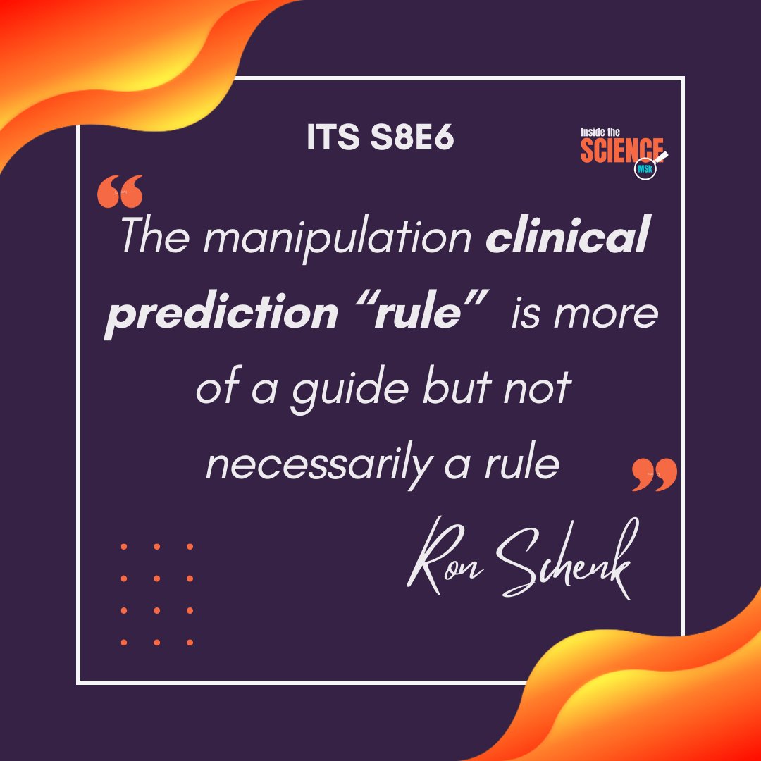 CPRs were the talk several years ago but Schenk 2012 "Effectiveness of MDT in patients with back pain who meet a CPR for spinal manip" suggests that those who fall within the "rule" can be equally managed through other treatment approaches.  Hear about it mechanicalcareforum.com/insidethescien…