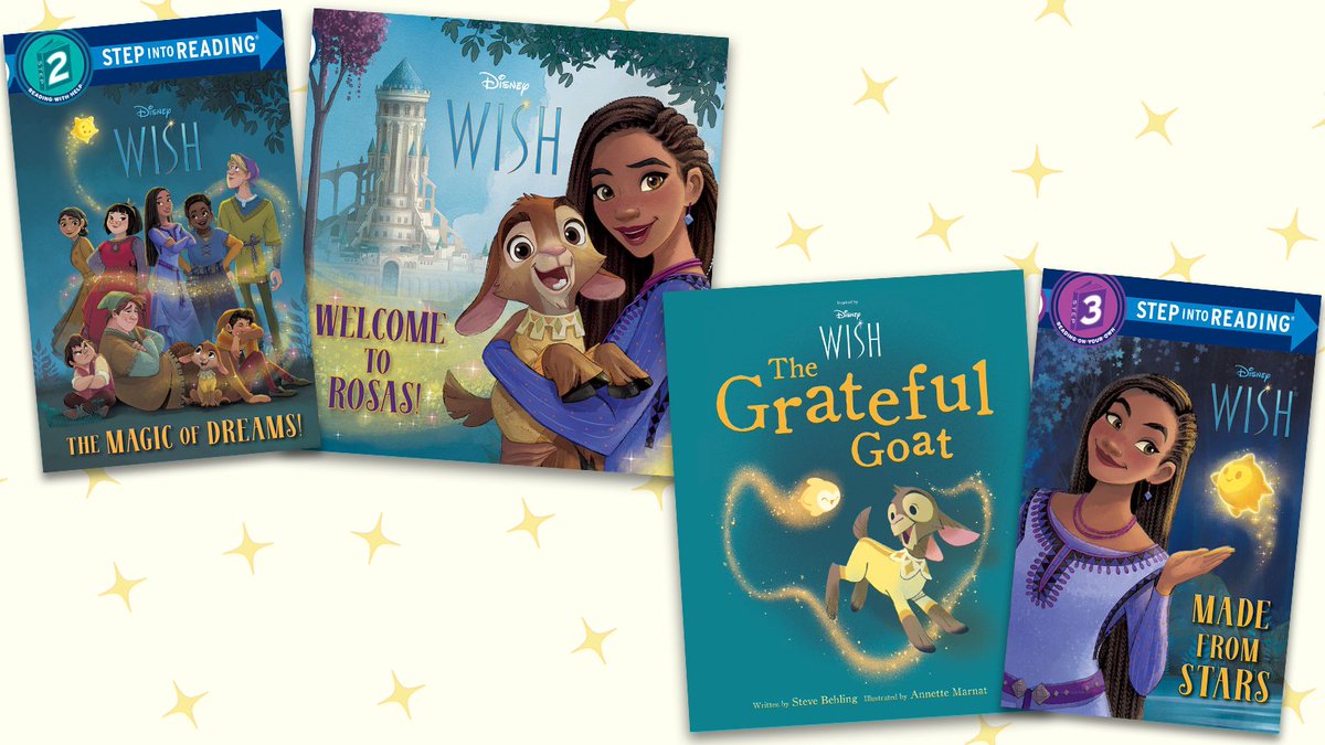 Looking for movie tie-in titles for Disney's recent movie release of Wish? We have the titles for you. Browse our selection of titles and grab them today➡️bit.ly/48eaByv. 🌟