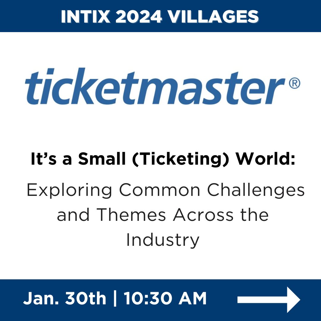 intixassoc's tweet photo. Choose a village at #INTIX2024 to learn about up-to-date technologies, innovative approaches, & more!
🤝 https://t.co/y1qCj5hWGl
#INTIX2024 #TicketingProfessionals #TicketingConference #INTIX2024Schedule #INTIX2024Villages https://t.co/5G7mmERftT