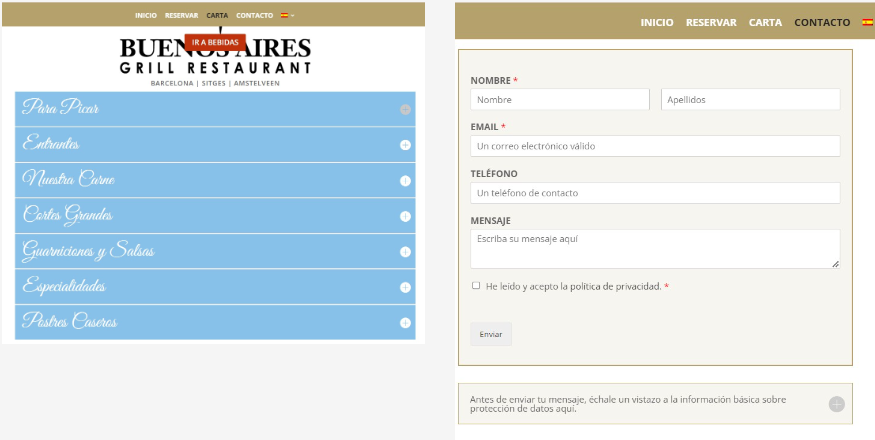 acciopelcatala's tweet photo. A Buenos Aires Grill Restaurant (BCN) no hi ha ni rastre del català ni a la carta ni al web. Només existeixen en castellà i anglès. Denúncia presentada a Consum. Volem que la nostra llengua hi sigui! #SempreEnCatalà #ViuEnCatalà #AcciópelCatalà

https://t.co/jigN5p0Ttz https://t.co/JHeJ1Rl0GD