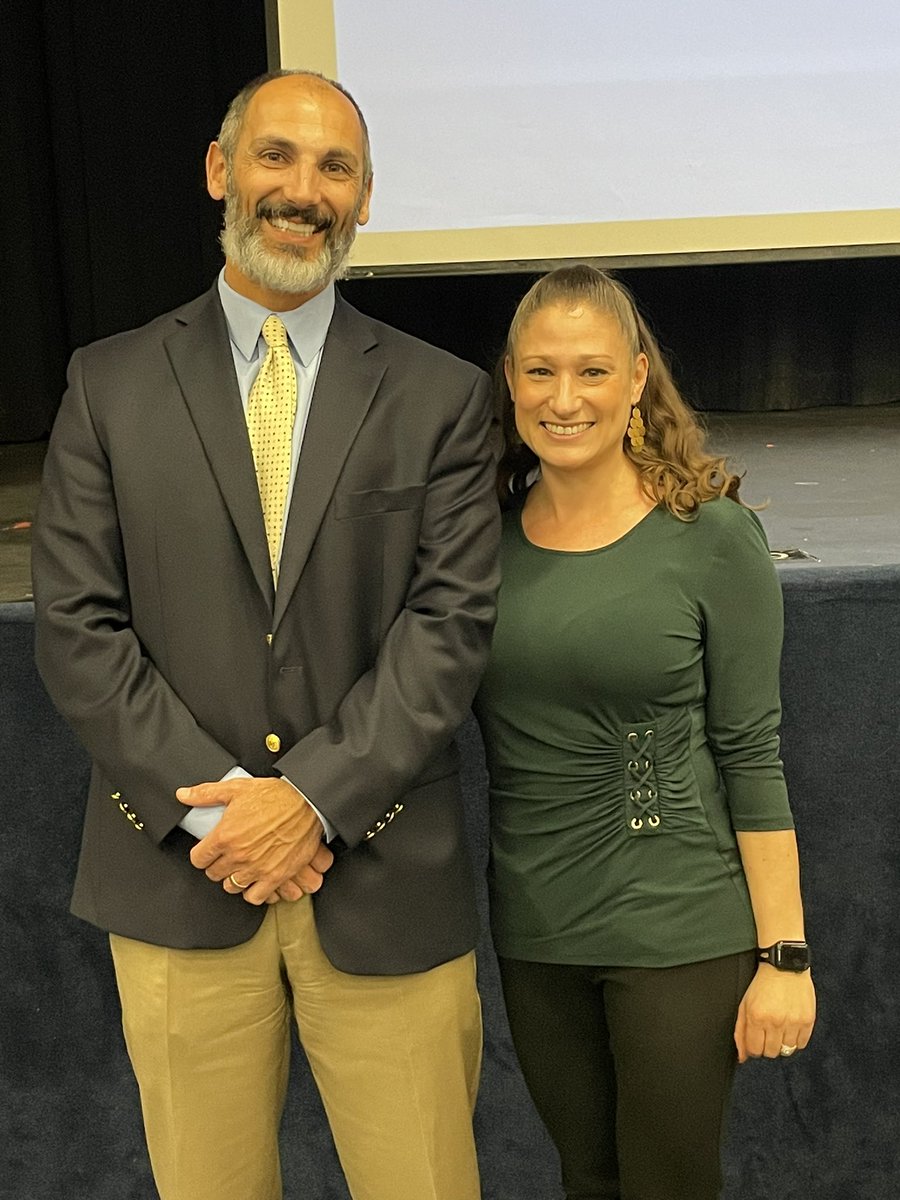 MarlboroHSinNJ's tweet photo. Congratulations to this years Teacher of the Year, Ms. Marshall!!! Congratulations to the Educational Support Staff Member of the Year, Mr. Pancrazio!!!! #theregional https://t.co/hTlKV36RfD