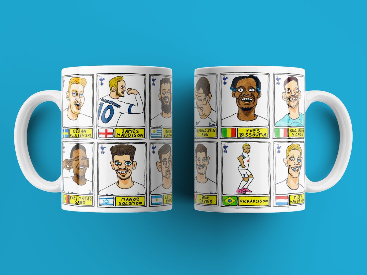 CheapPanini's tweet image. 📍Pinned tweet
✍️Hey we're Alex & Sian and we've accidentally spent a decade drawing 20,000 footballers quite badly
🛒NEW (cheaper!) UK shop: noscoredraws.com
🛒Etsy (still works!): etsy.com/uk/shop/Panini…
📚BOOK: amazon.co.uk/Unofficial-Wor…
RTs spread the joy/pain x