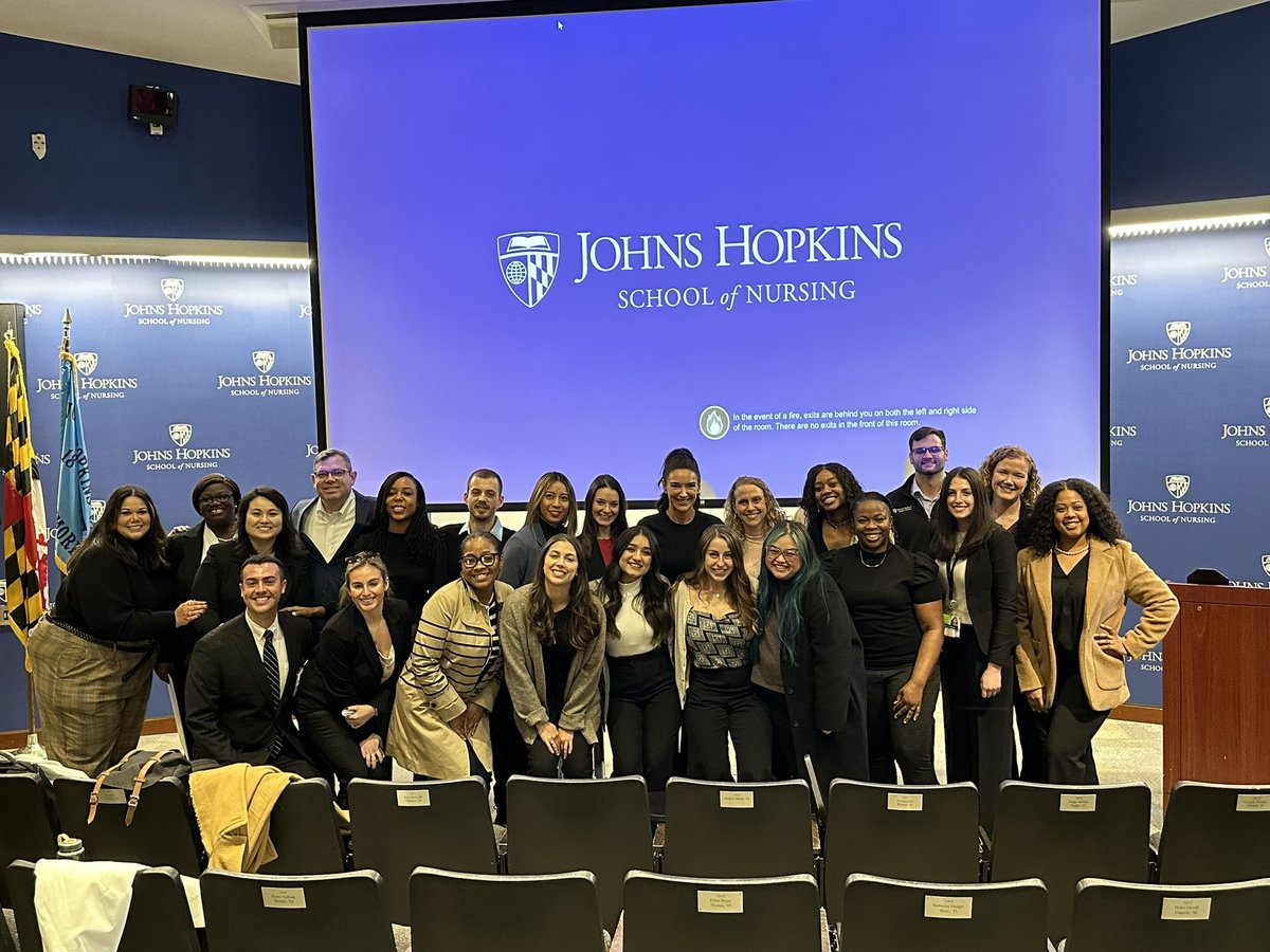 Amazing to see the future of our profession in action! Congratulations to the @JHUNursing #CRNA class of 2024 on successfully defending their #DNP projects! It was exciting to hear their innovative projects and groundbreaking research 🩺