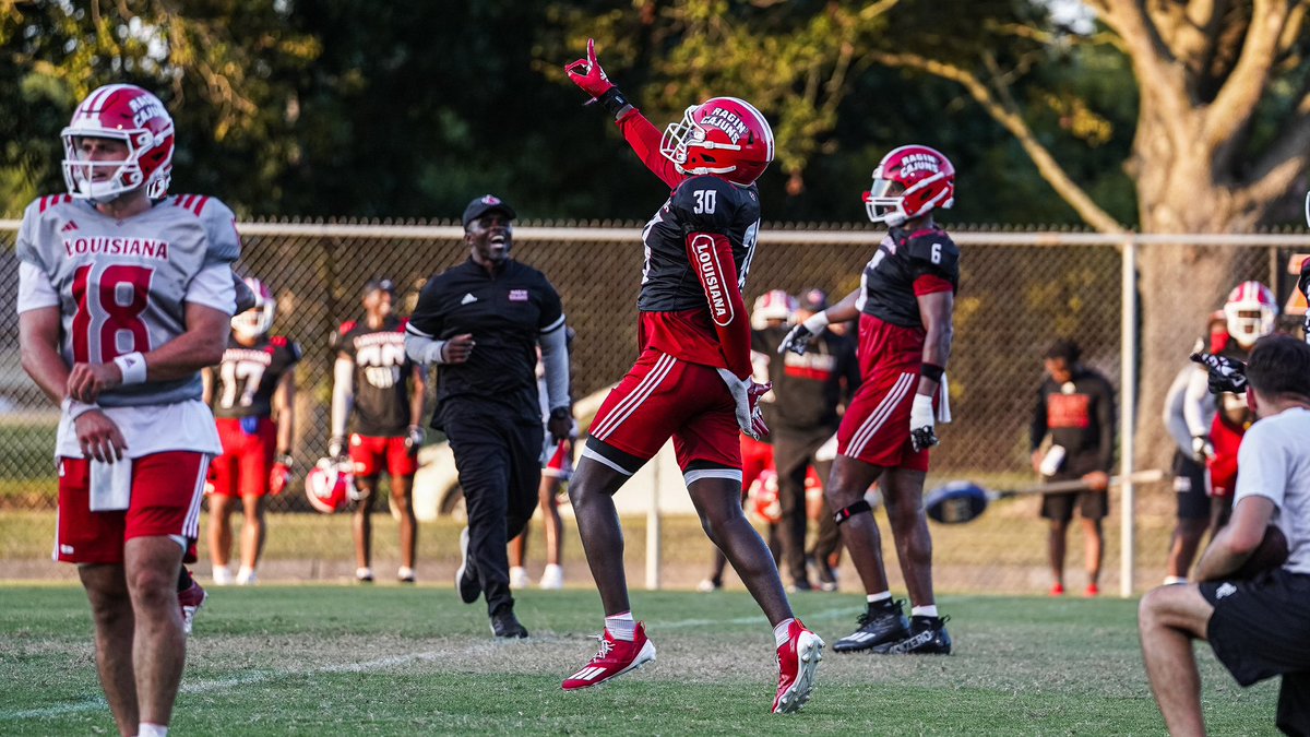 I want to thank the University of Louisiana and my coaches for giving me the opportunity to be apart of something bigger than myself. I will cherish the memories and bonds I have built with my brothers. With that being said I will be entering my name into the transfer portal.