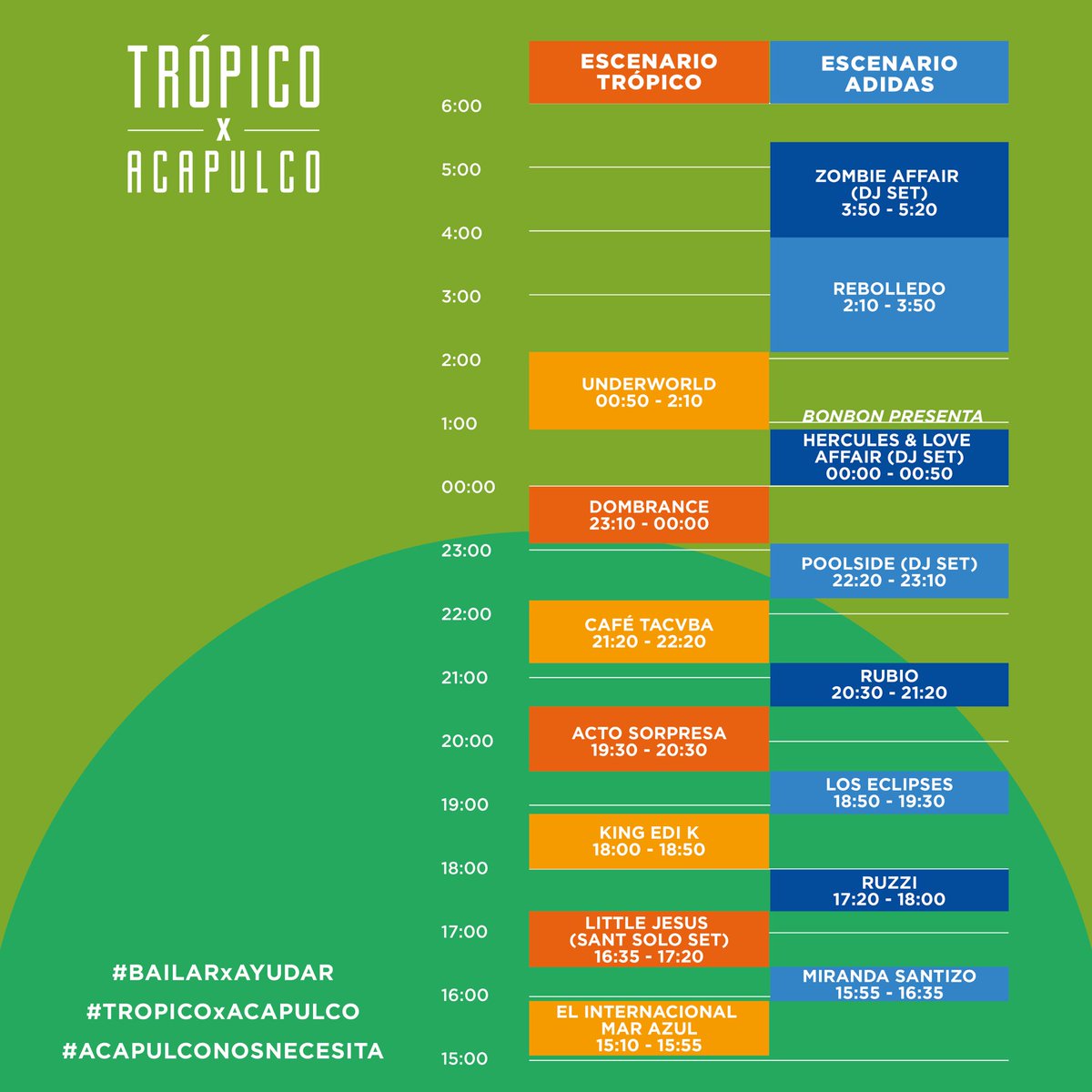 ticketelhamster's tweet photo. 🚨Este sábado llega Trópico x Acapulco al Parque Bicentenario y les comparto que está activo un descuento de 25% en https://t.co/ODJCCOAsbu 🔗

🗝️Código: ECODONA

👉🏼Recuerden que el 100% de las ganancias serán donadas para ayudar a Guerrero a través de https://t.co/wq1xYeapjy

🐹Esto es una gran manera de ayudar a Acapulco, por ahí nos vemos! 🙌🏼

#tropicoxacapulco #ticketelhamster
#acapulco
