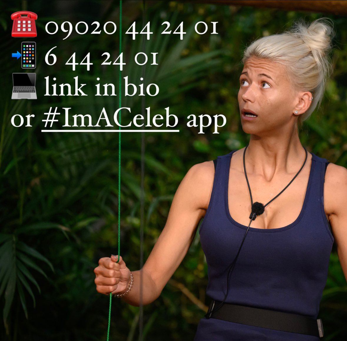 Danielle Harold (@dharoldofficial) on Twitter photo Let’s take #TeamDanielle all the way! 👑🐛🏆
Vote vote vote!
#TeamDanielle
#ImACeleb
<a href="/imacelebrity/">I'm A Celebrity...</a> Let’s take #TeamDanielle all the way! 👑🐛🏆
Vote vote vote!
#TeamDanielle
#ImACeleb
<a href="/imacelebrity/">I'm A Celebrity...</a>