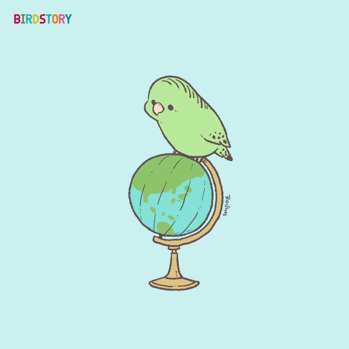 「おはようございます。 本日は12月5日、国際ボランティア・デー Internat」|BIRDSTORYのイラスト