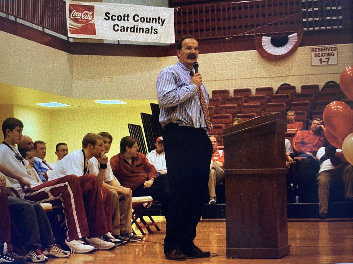 mjarvis33's tweet photo. Very very heavy heart today. KY HS coaching 🐐. A true blessing to me and countless others. I hurt mostly for Coach’s family. But I find comfort in the thought of him and Tyler being back together. Hope heaven has fishing holes. Love you, Coach. Rest easy #BillyHicks #CoachHicks https://t.co/C9022XytND