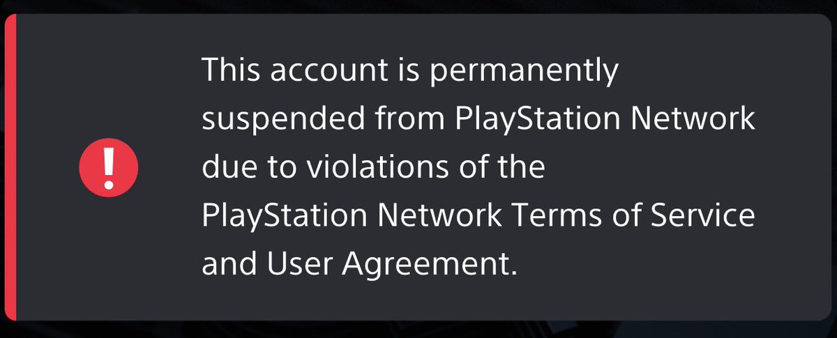 azuvidexus's tweet photo. I’ve barely played on my #PS4 for the last months, not sure why my account got suspended, and haven’t received any email regarding this action. The website is not very helpful either, any help? @AskPlayStation @PlayStation https://t.co/mGZOrXQl09