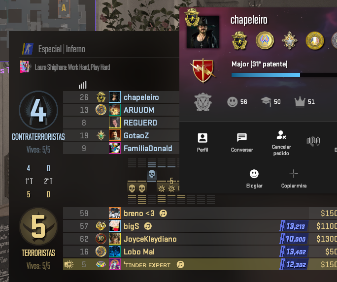 _hidev's tweet image. e eu que cai contra o @ChapsOficial no cs2