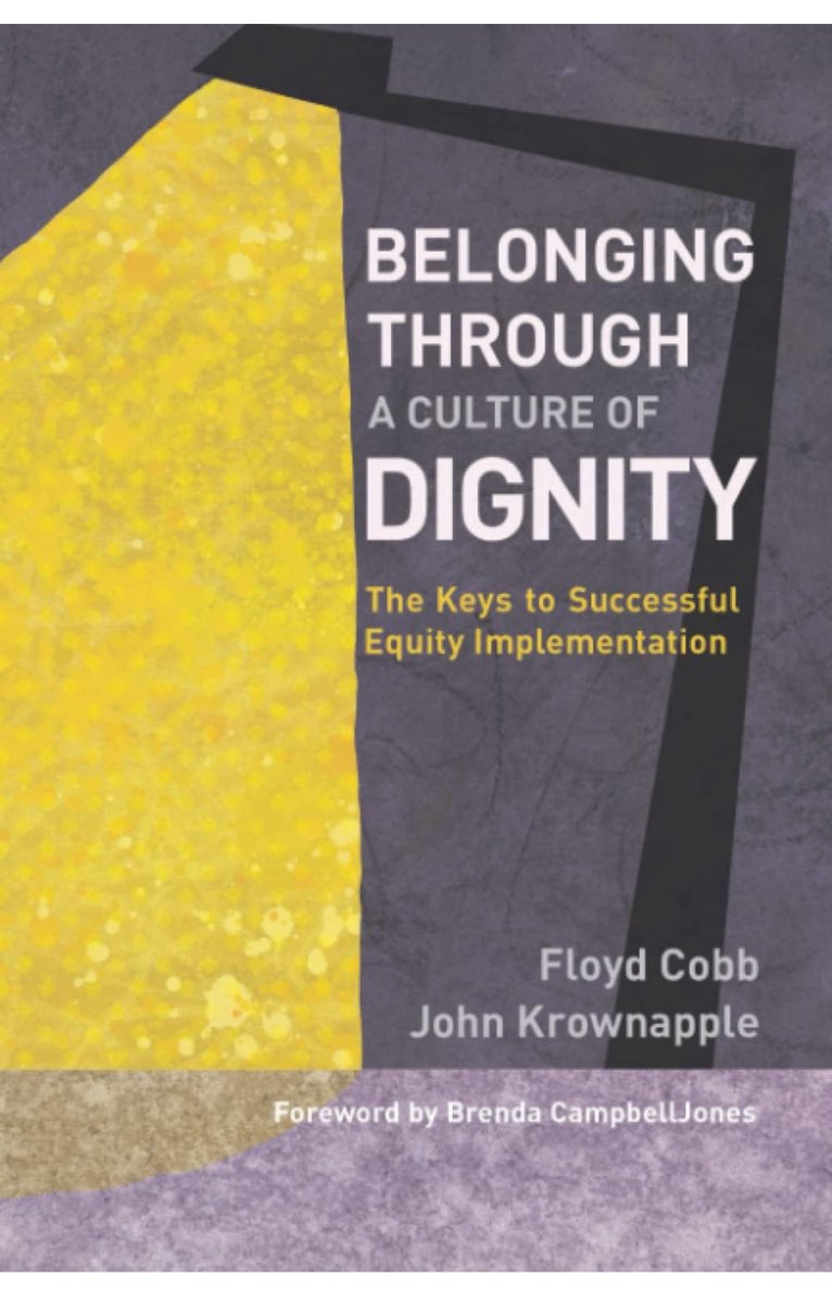 Looking forward to reading this book based off of the recommendation of my round table discussion today at #rtmk12 Great conversation about belonging in DEI work.