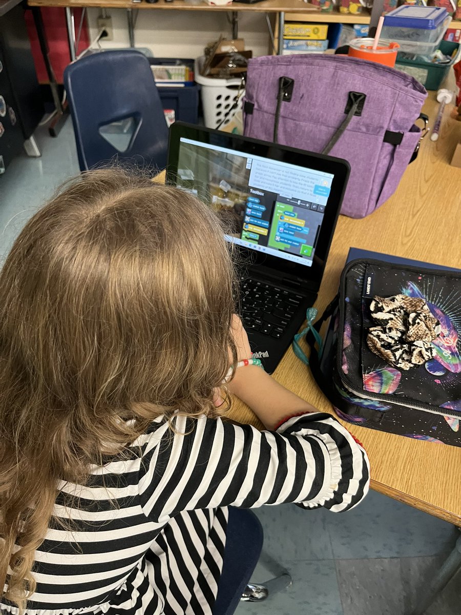 Nieb77's tweet photo. 1st and 2nd grade’s FIRST EVER #MinecraftEDU #HourOfCode was today. We didn’t get very far because we’re still learning the basics, but we have years ahead of us to advance our skillset. #CodersForLife @PlayCraftLearn #MIEExpert https://t.co/Icj7SRWiiG