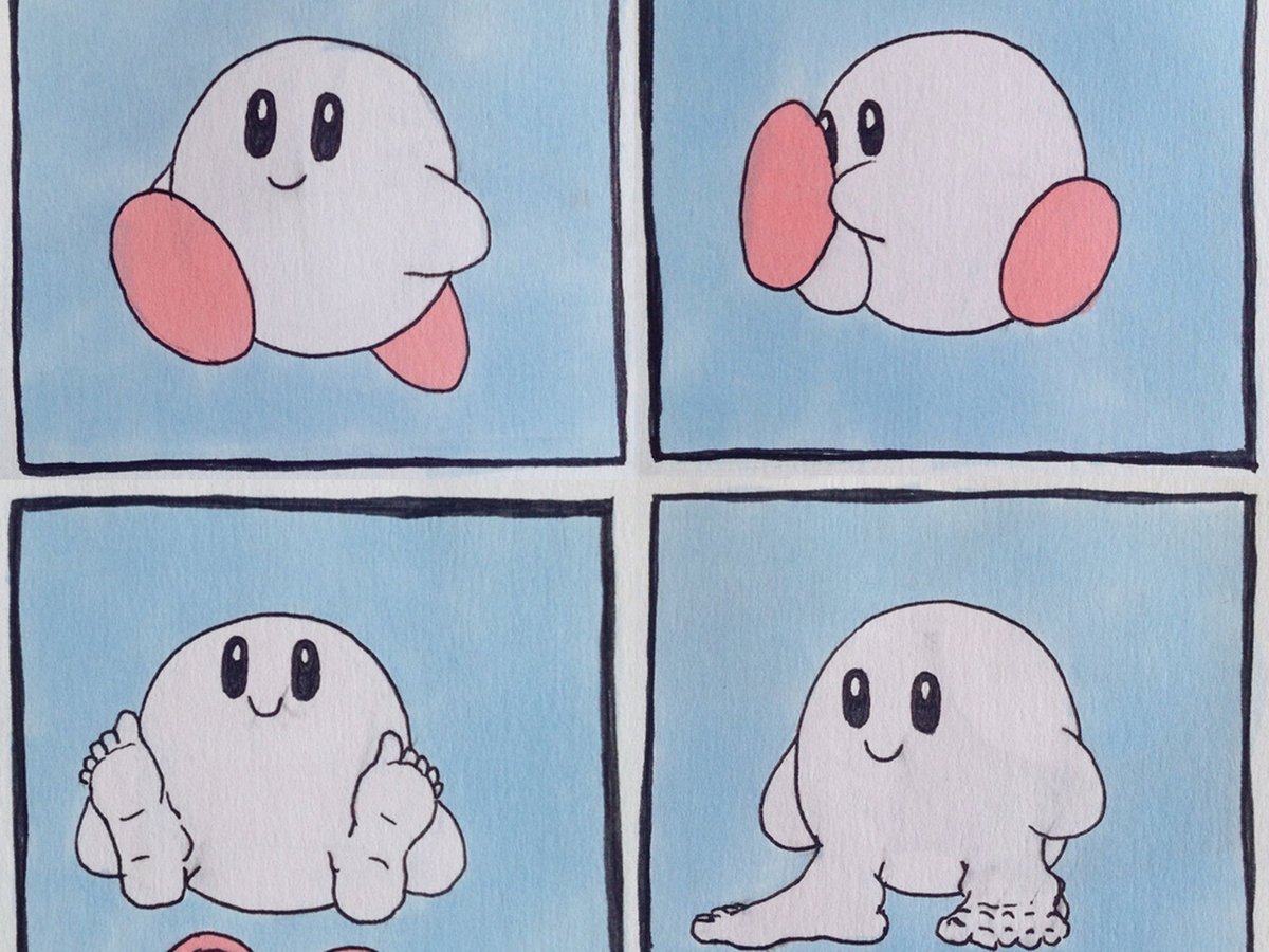 Me: Kirby, you have to stop. You smoke too tough. Your swag too different. Your bitch too bad. They'll kill you.

Kirby: