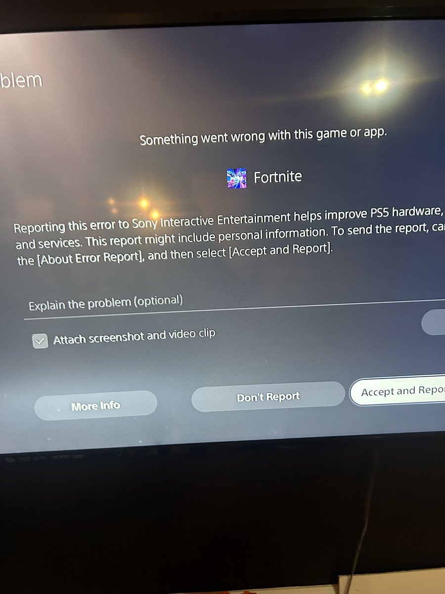 ShowtimeRodgers's tweet photo. @FortniteStatus This error won’t let me play for the last 2 hours https://t.co/SBkxid6FS1