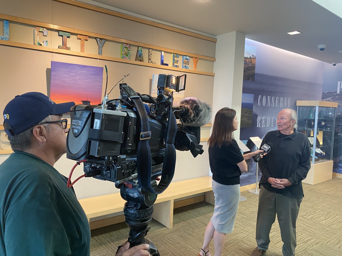CityMalibu's tweet photo. Mayor Steve Uhring &amp; Public Safety Director Susan Dueñas were interviewed by KTLA, NBC, Fox 11, ABC TV, KCAL, 89.3 FM, KNX 1070 &amp; others about Malibu's efforts to improve PCH safety, getting CHP patrols back on PCH &amp; the traffic signal project. Details: https://t.co/aOu8MaNkyb https://t.co/kmtzgHZ31y