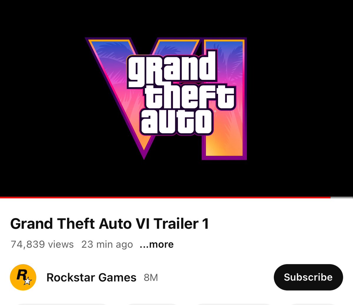 Rockstar had no choice and released the trailer cuz mfs couldn’t wait im dying 😭😭